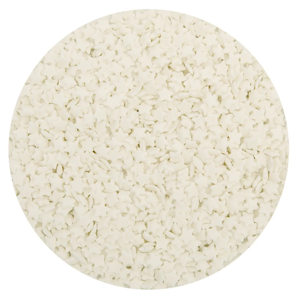 BrandNewCake Confetti Sterren Wit 60gr.