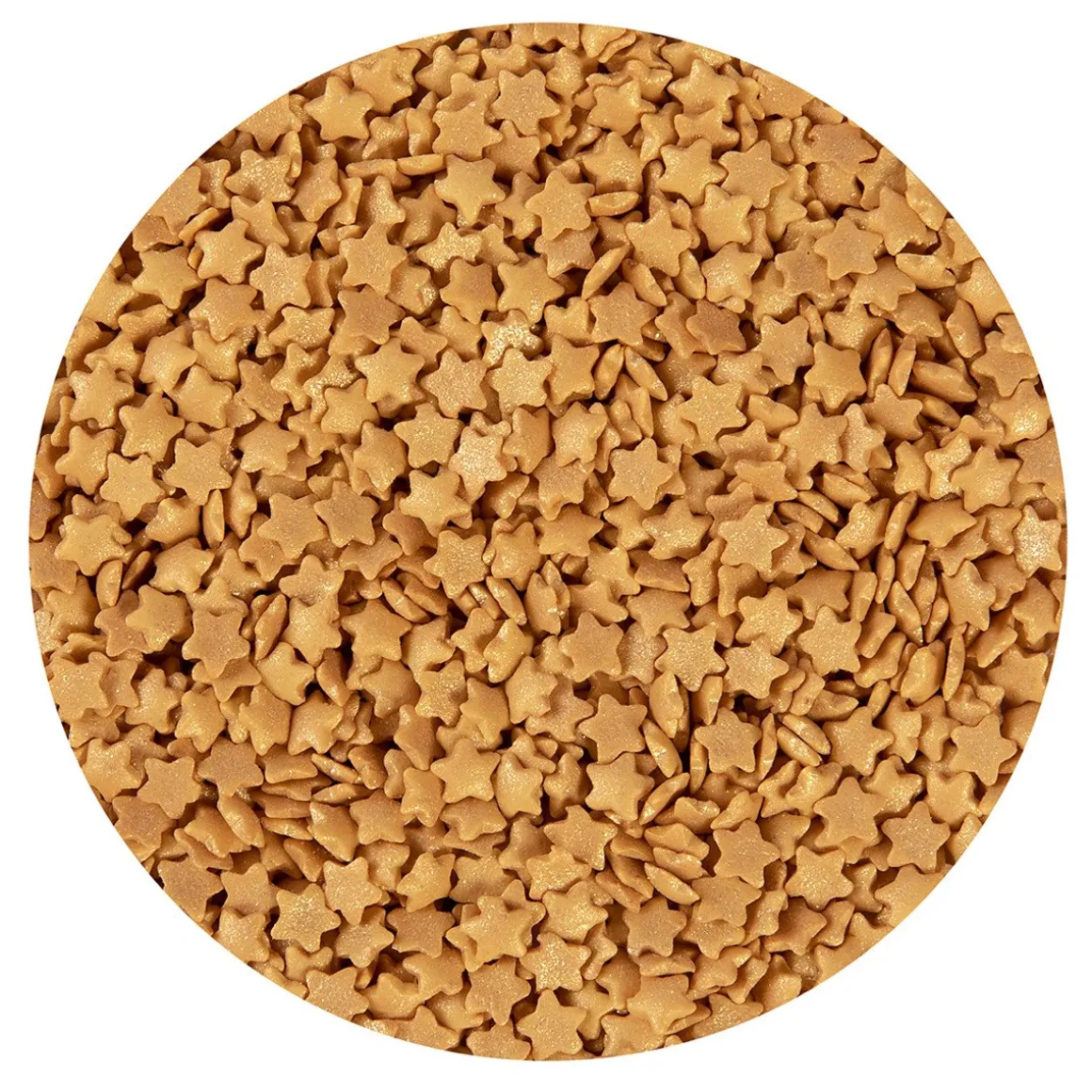 BrandNewCake Confetti Sterren Goud 7mm 500gr.