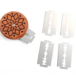 BrandNewCake Deegmesje Houten UFO (incl. 5 mesjes)