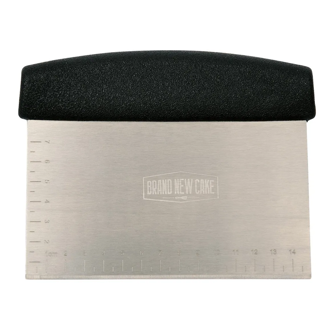 BrandNewCake Deegsteker RVS met Maataanduiding 15x12,5cm