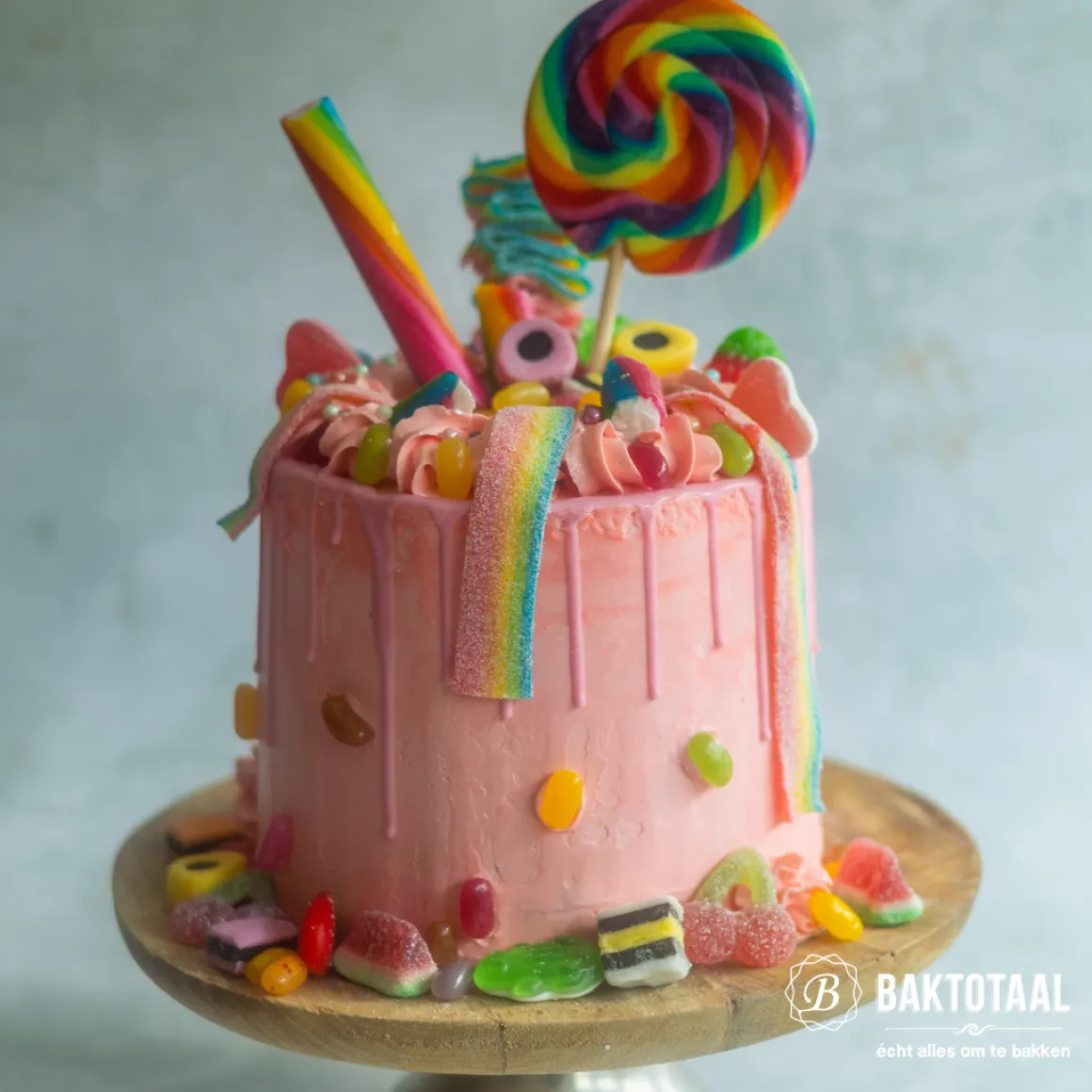 BrandNewCake Drip Roze 180g