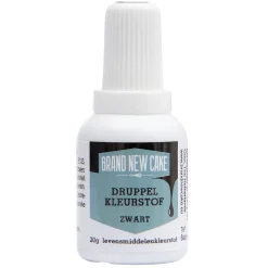 BrandNewCake Druppel Kleurstof Zwart 20gr