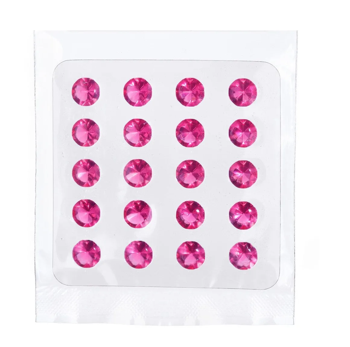 BrandNewCake Eetbare Jelly Diamanten Roze 20st