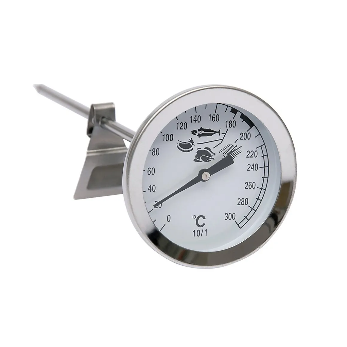 BrandNewCake Frituurthermometer RVS 0 tot +300°C