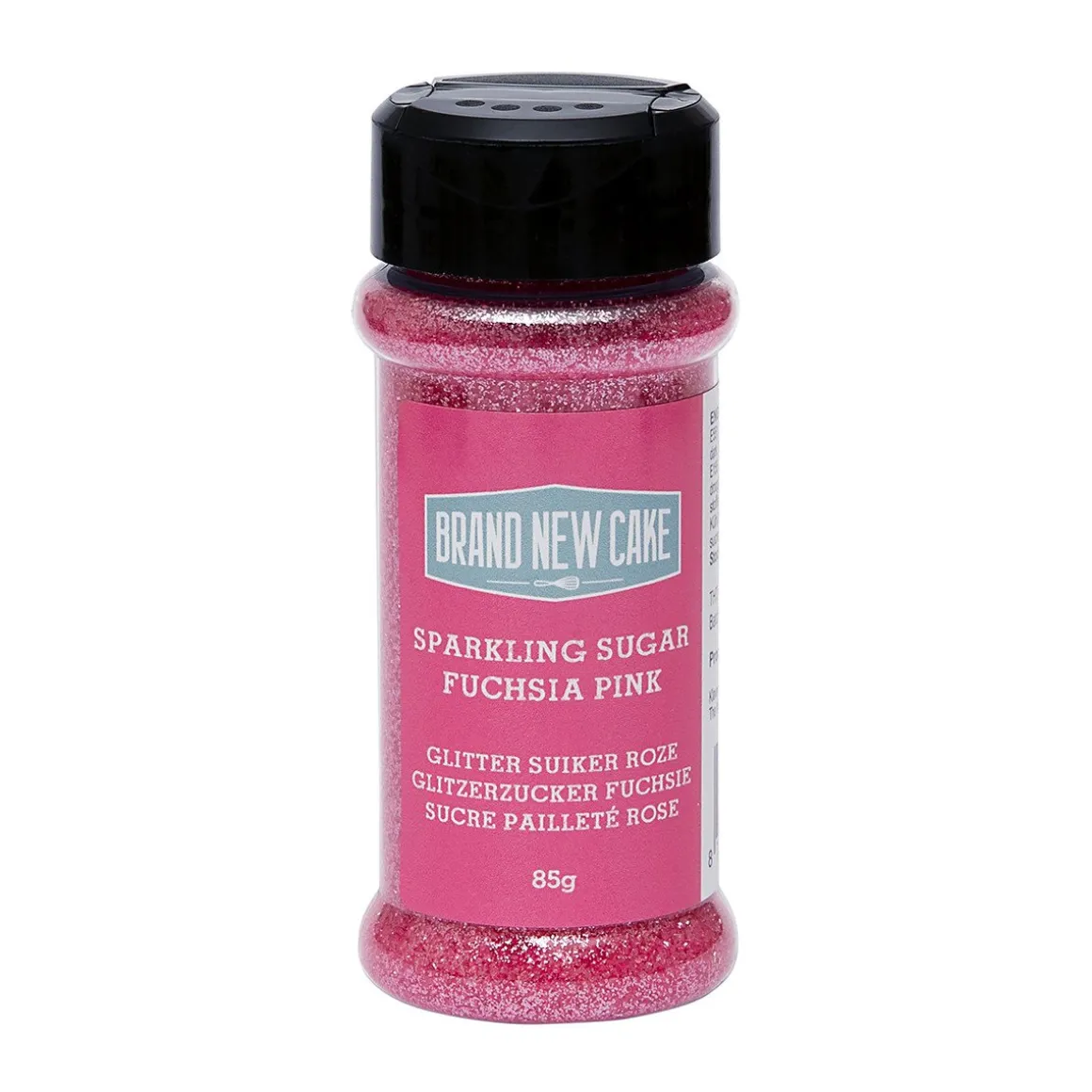 BrandNewCake Glitter Suiker Fuchsia Roze 85g