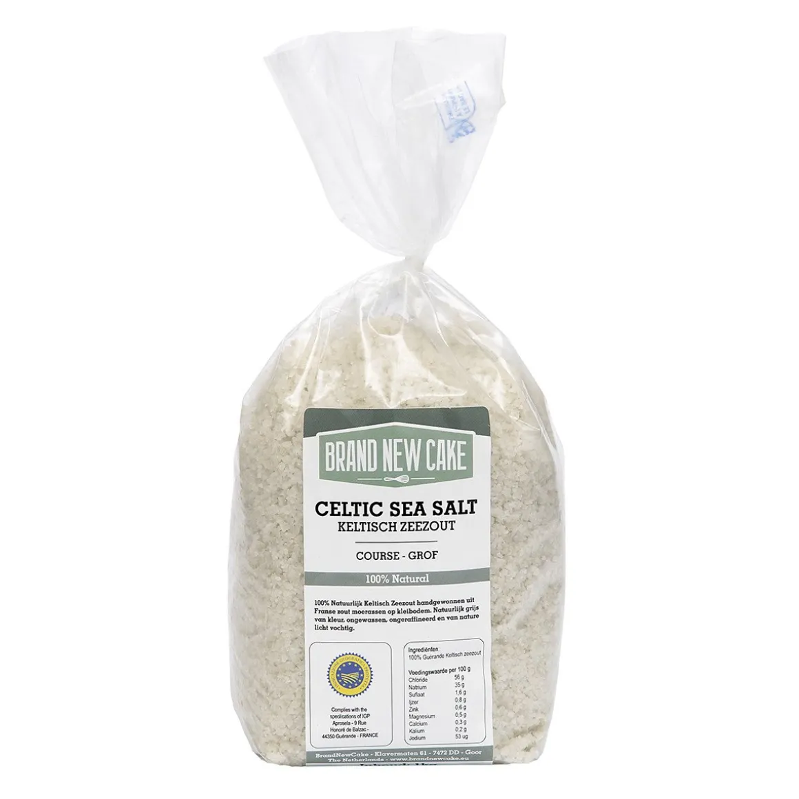 BrandNewCake Keltisch Zeezout Grof 1kg