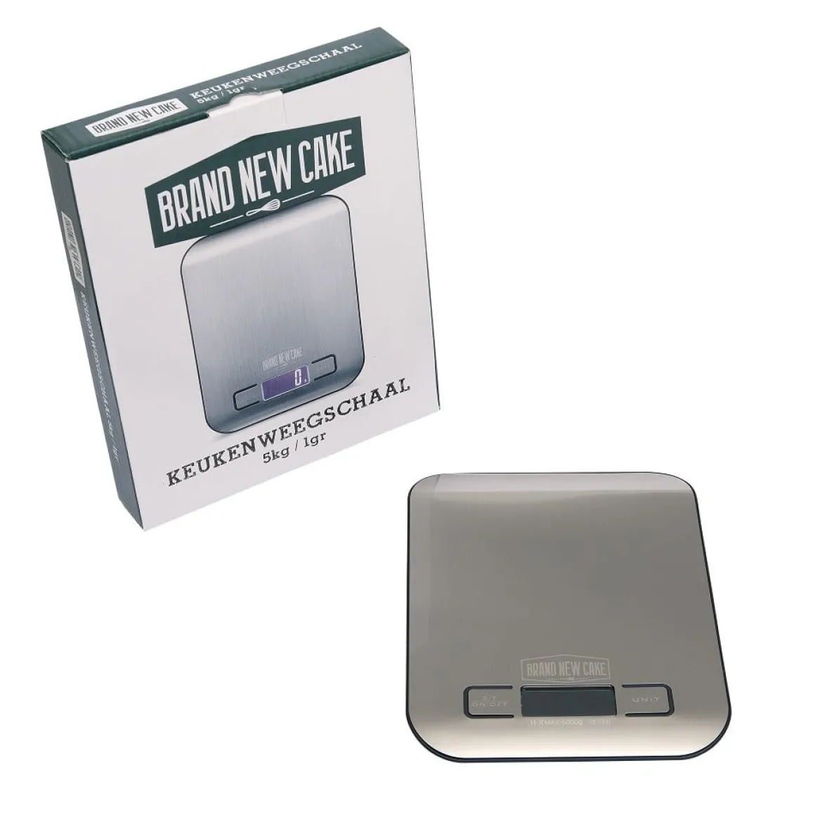 BrandNewCake Keukenweegschaal 5kg / 1gr