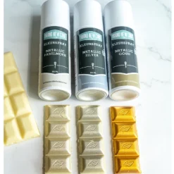 BrandNewCake Kleurspray Metallic Zilver 50ml