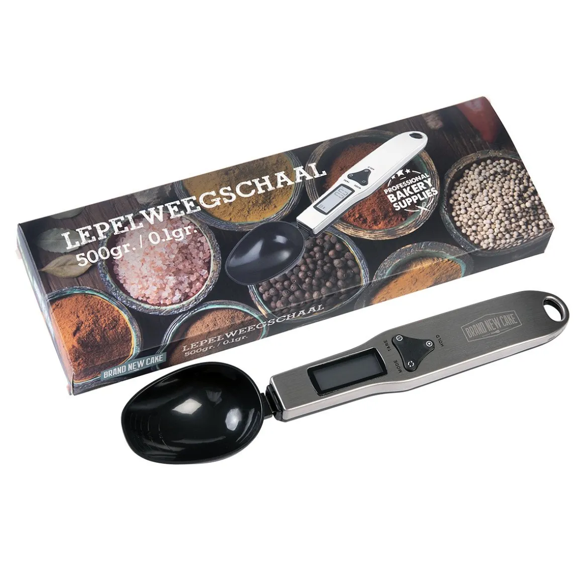 BrandNewCake Lepel Precisie Weegschaal 500gr / 0.1gr