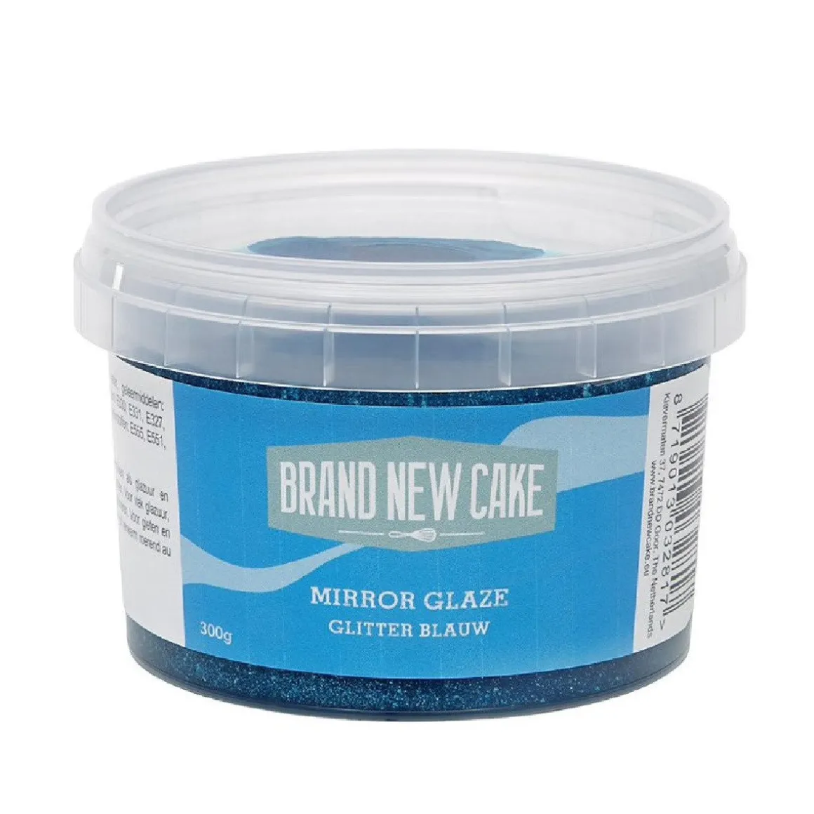 BrandNewCake Mirror Glaze Glitter Blauw 300g
