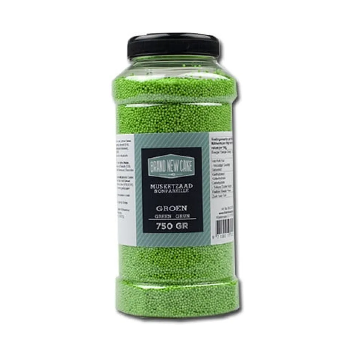 BrandNewCake Musketzaad Groen 750gr.