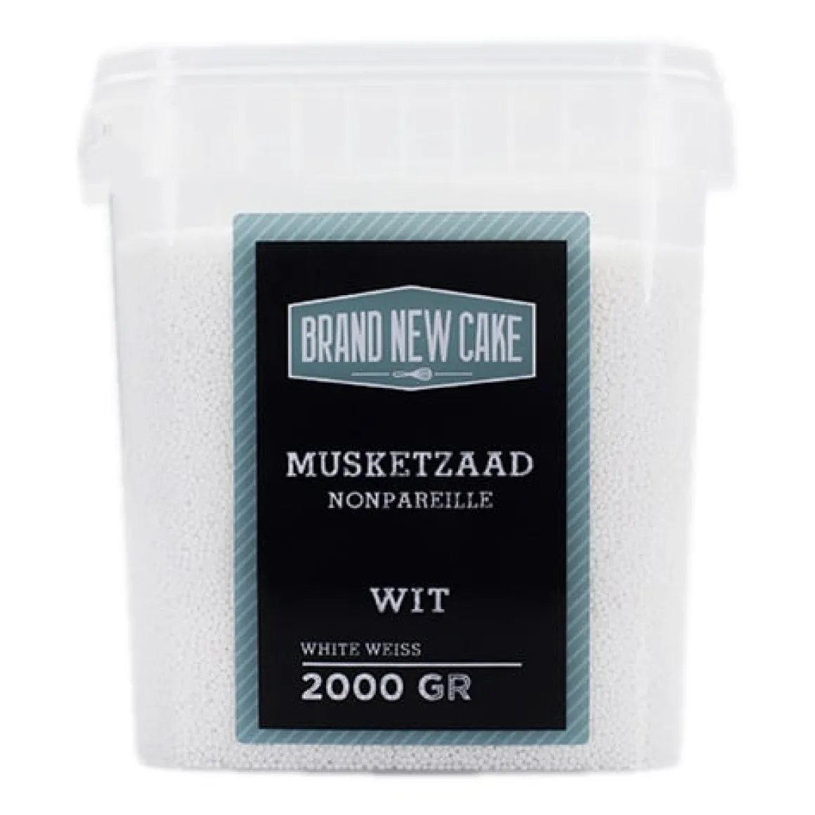 BrandNewCake Musketzaad Wit 2000gr.