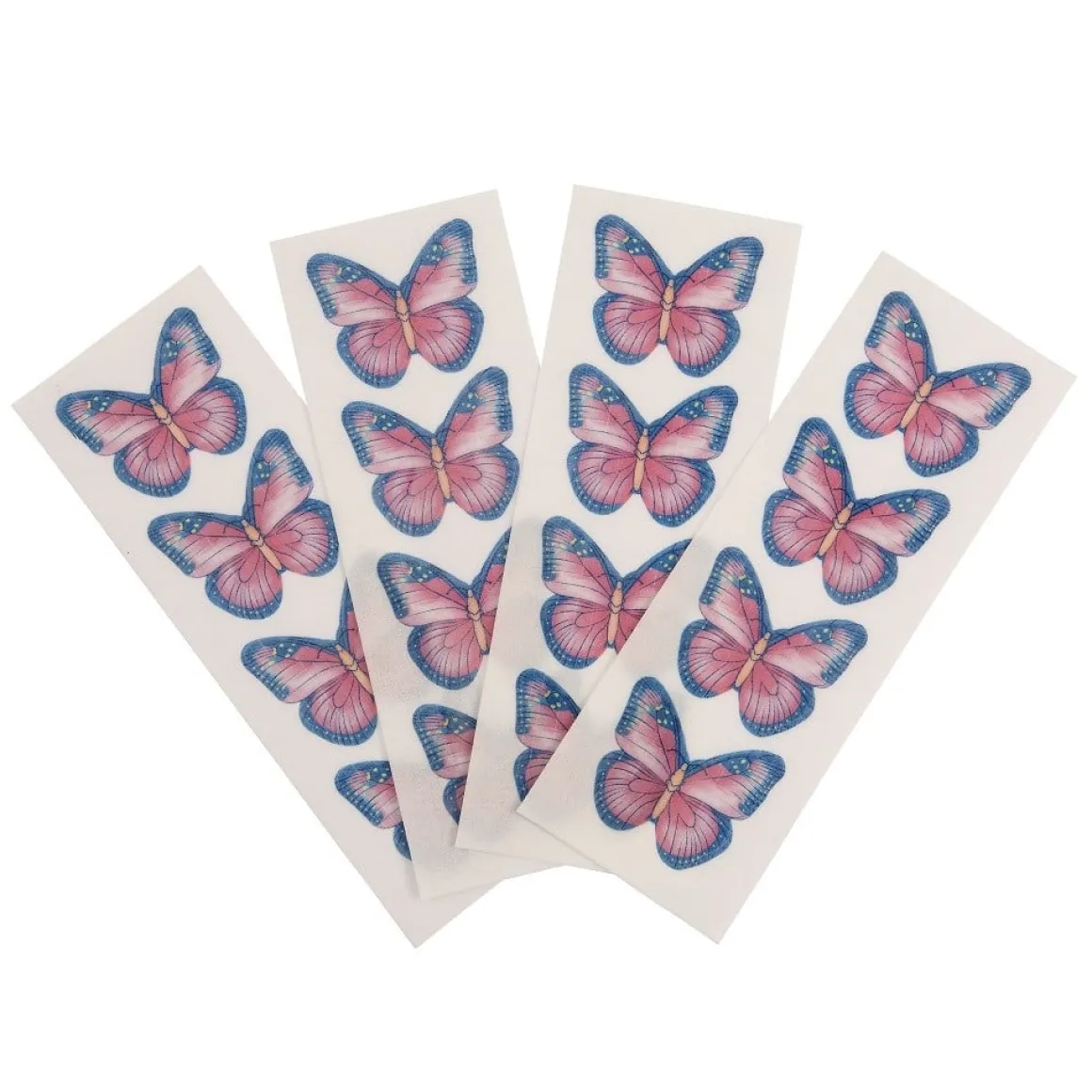 BrandNewCake Ouwel Vlinders Roze 16st.