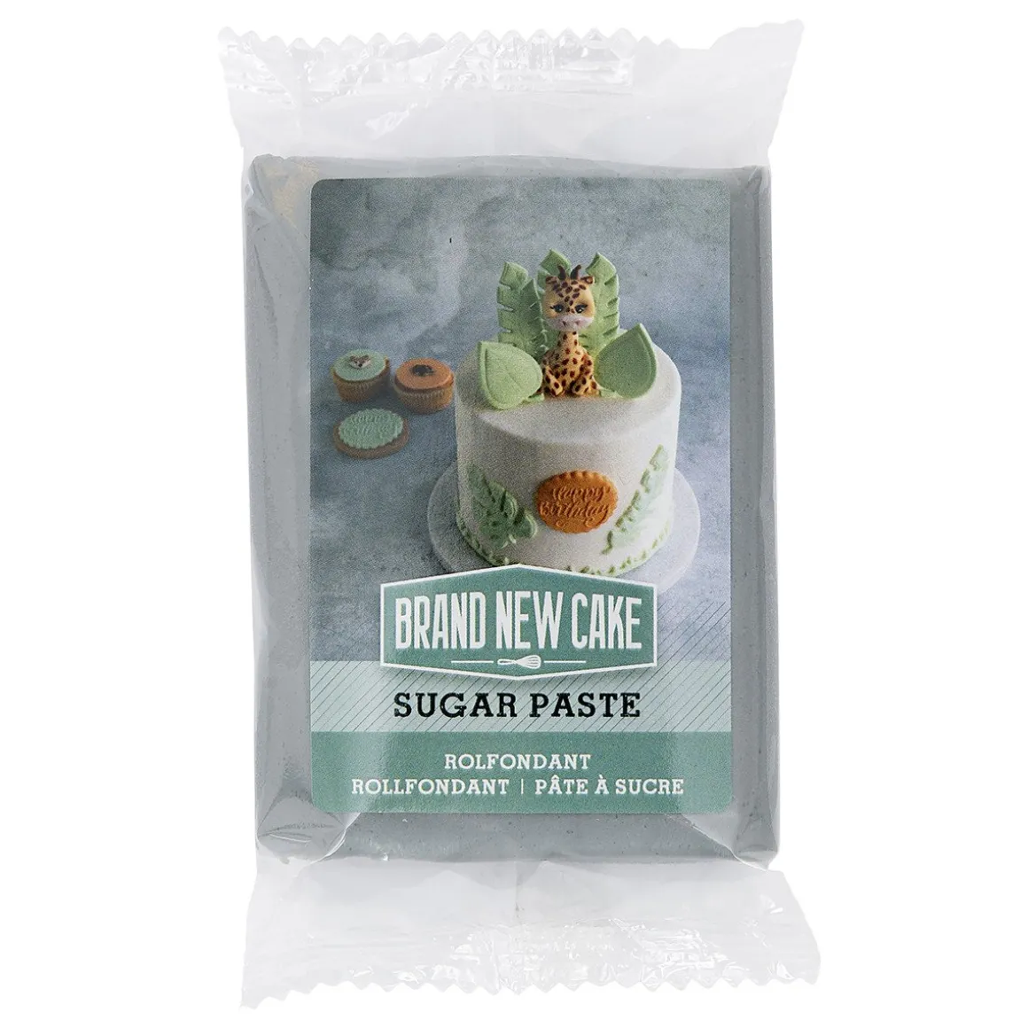 BrandNewCake Rolfondant Grijs 250g