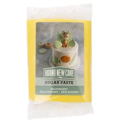 BrandNewCake Rolfondant Geel 250g