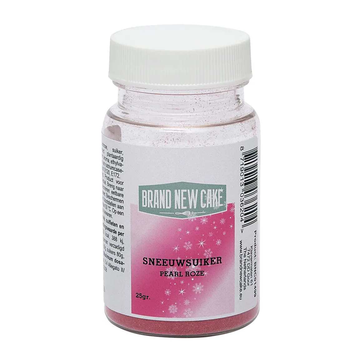 BrandNewCake Sneeuwsuiker Pearl Roze 25g
