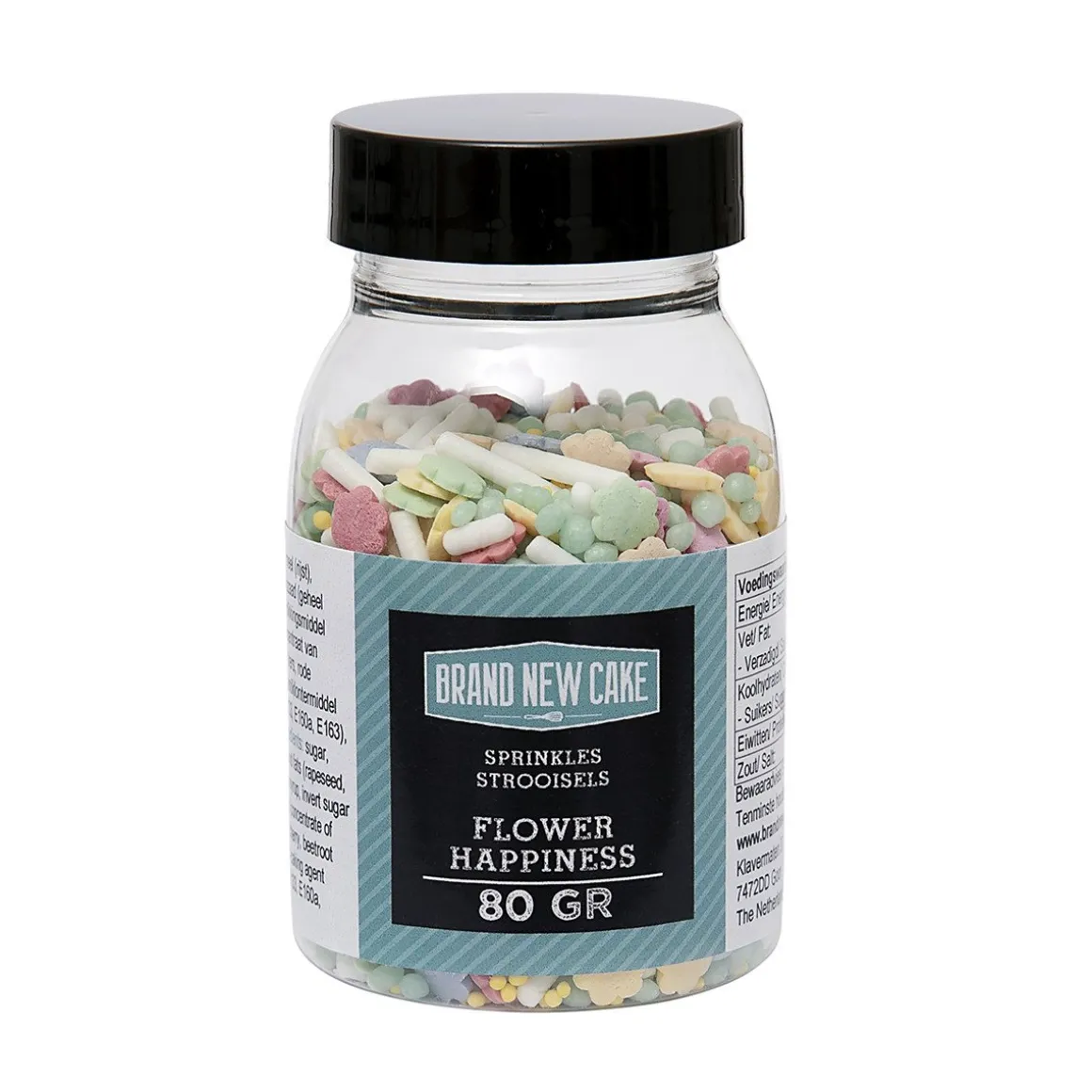BrandNewCake Sprinkles Flower Happiness 80gr.