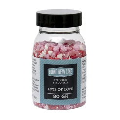 BrandNewCake Sprinkles Lots of Love 80gr.