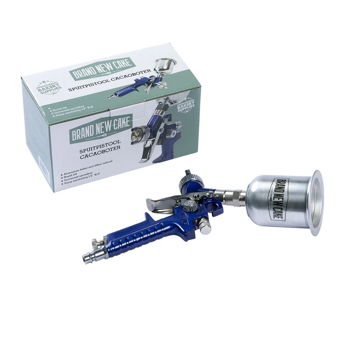 BrandNewCake Spuitpistool Cacaoboter