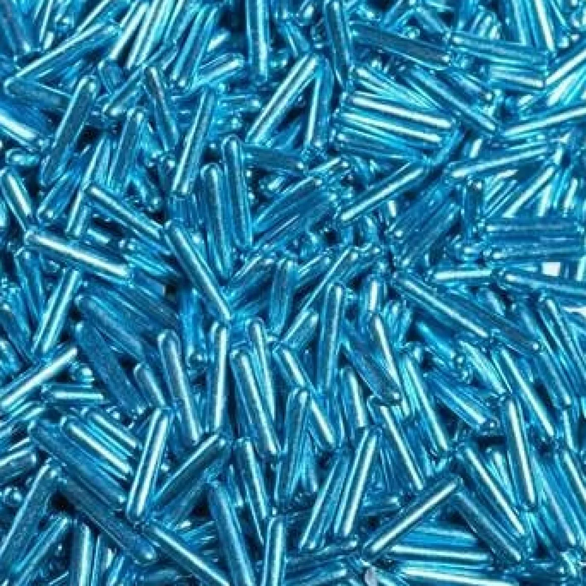 BrandNewCake Sugar Rods Metallic Blauw 80gr.**
