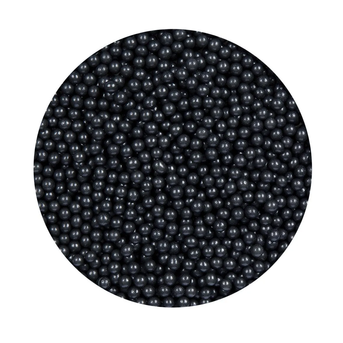 BrandNewCake Suikerparels Zwart 4mm 80gr.