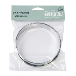 BrandNewCake Taartring RVS Ø10x2cm