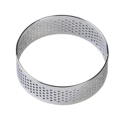 BrandNewCake Taartring RVS Geperforeerd Ø6x2cm