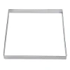 BrandNewCake Taartring RVS Vierkant Geperforeerd 20x2cm**