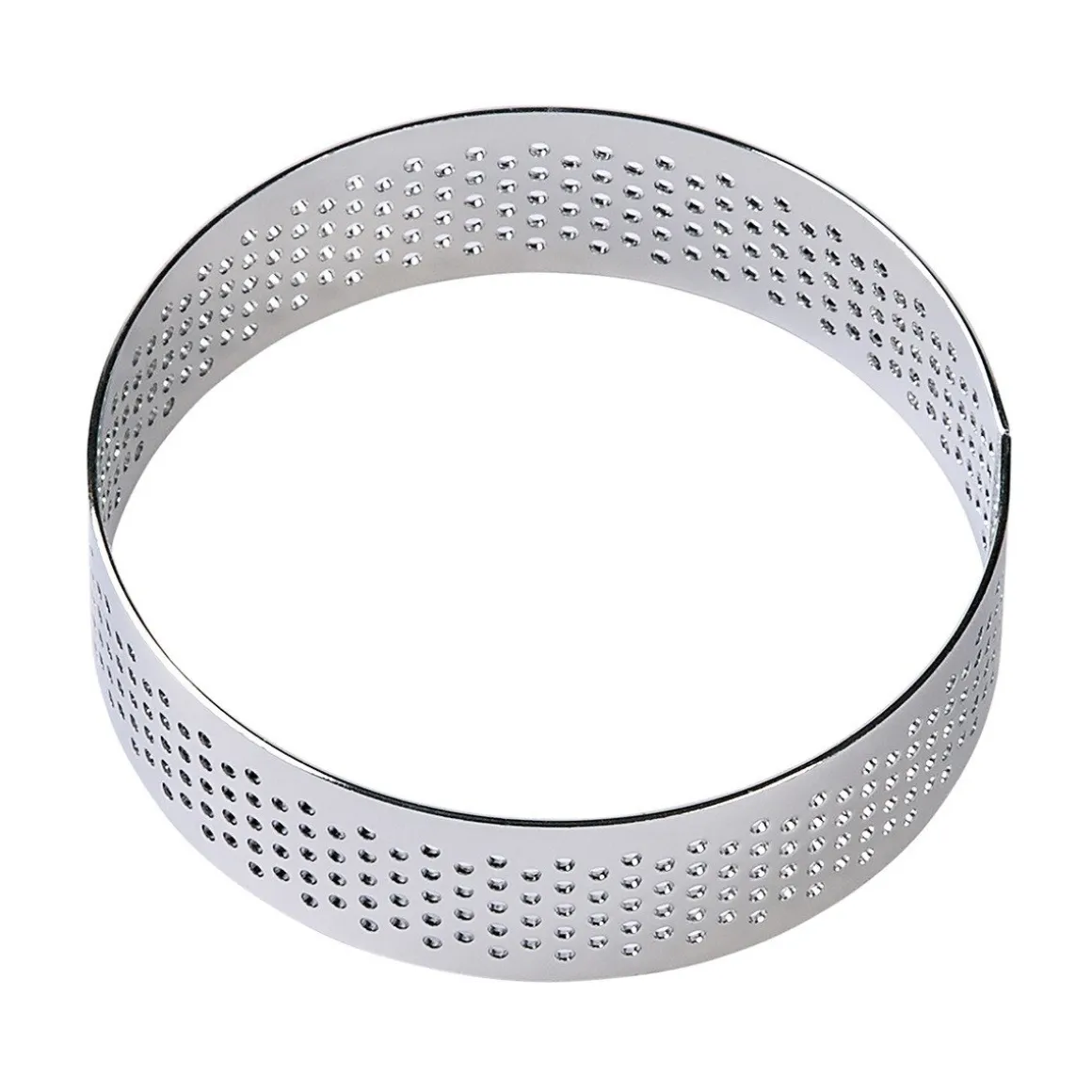 BrandNewCake Taartring RVS Geperforeerd Ø7x2cm