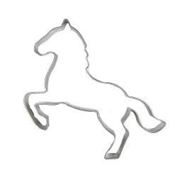 BrandNewCake Uitsteker Paard RVS 9cm