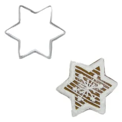 BrandNewCake Uitsteker Ster RVS 5cm