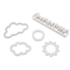 BrandNewCake Wolken & Gras Uitsteker Set/5