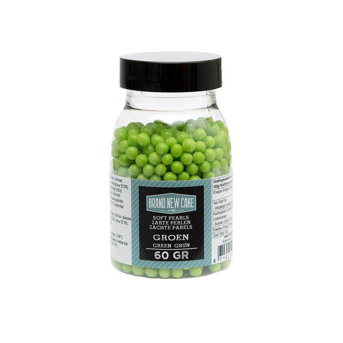 BrandNewCake Zachte Parels Groen 60gr.