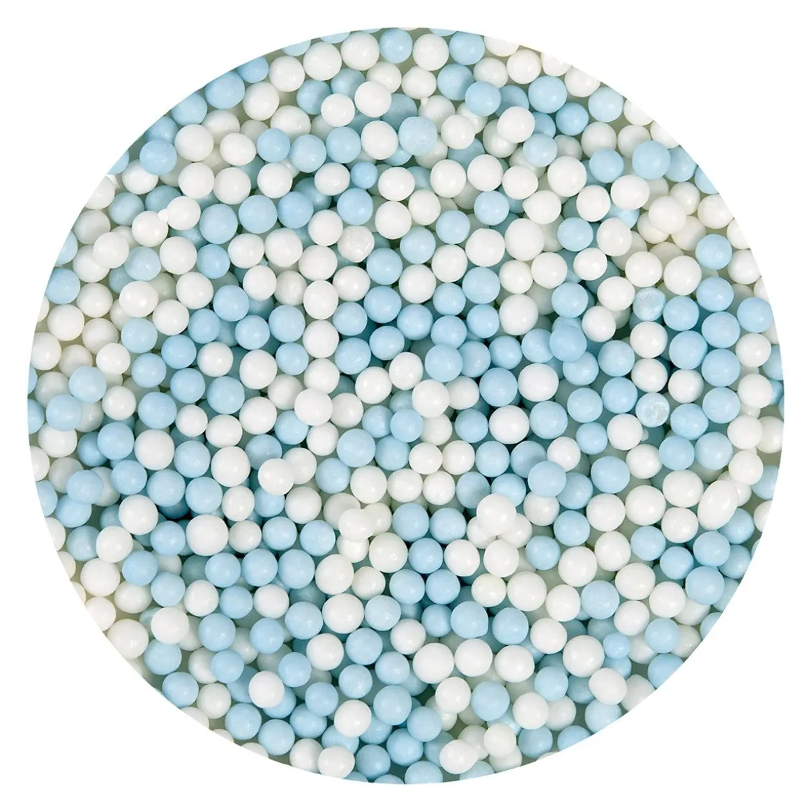 BrandNewCake Zachte Parels Blauw/Wit 60gr.