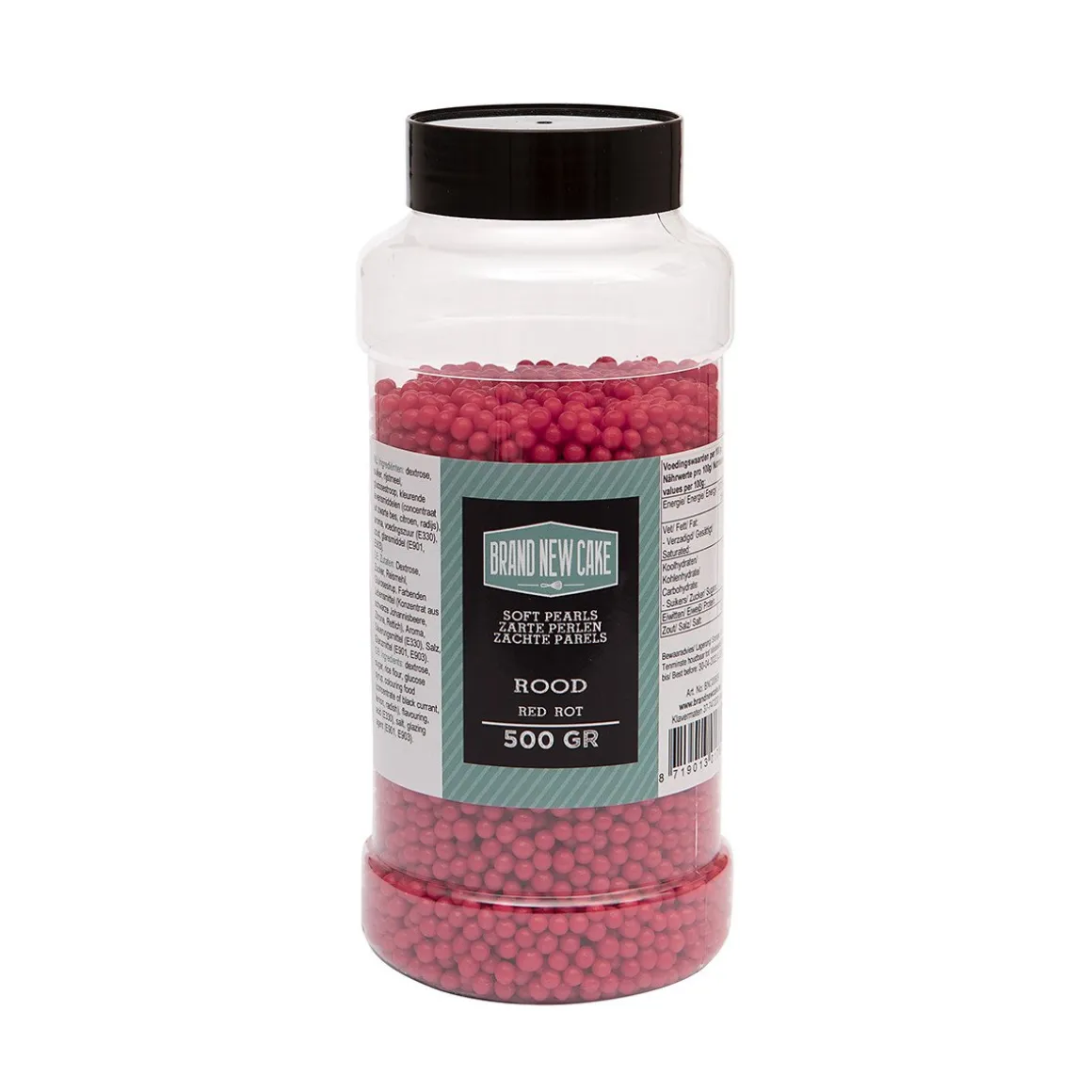 BrandNewCake Zachte Parels Rood 500gr.
