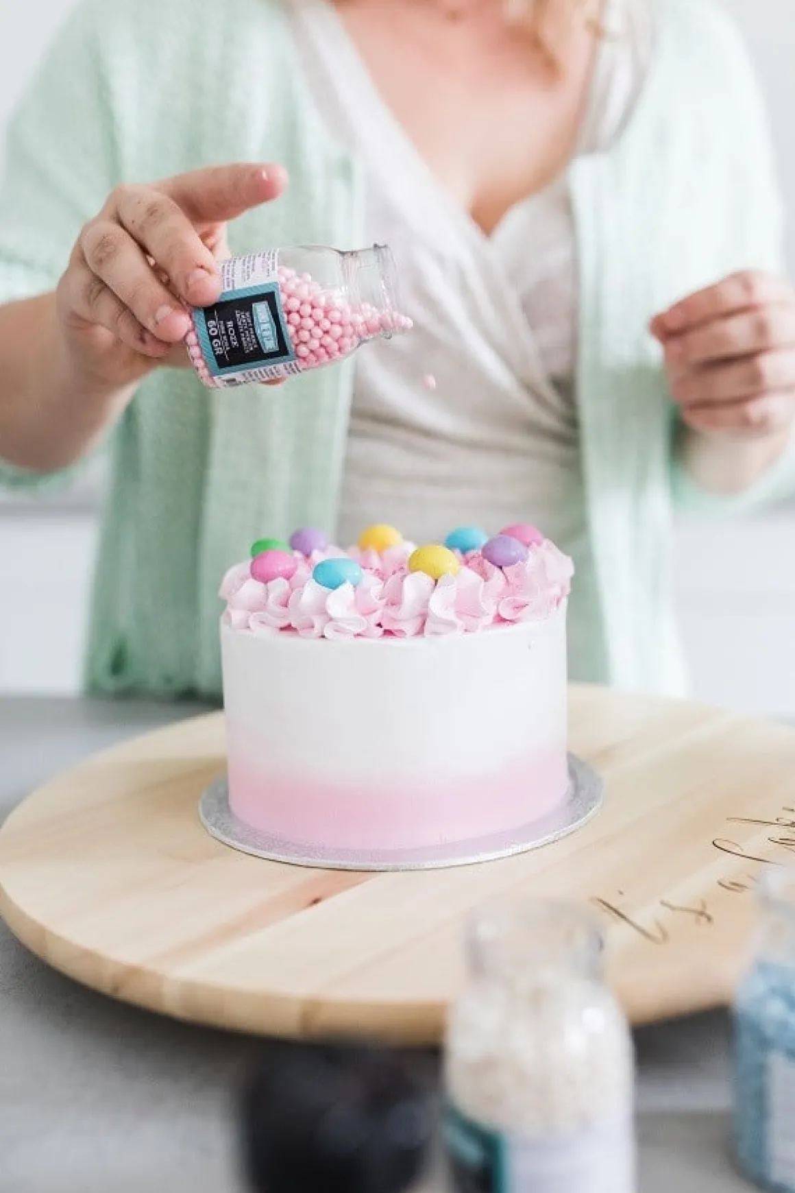 BrandNewCake Zachte Parels Roze 60gr.