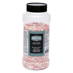 BrandNewCake Zachte Parels Roze/Wit 500gr.