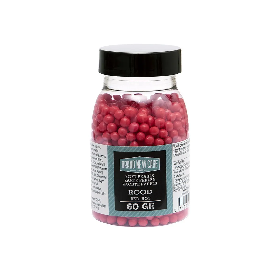 BrandNewCake Zachte Parels Rood 60gr.