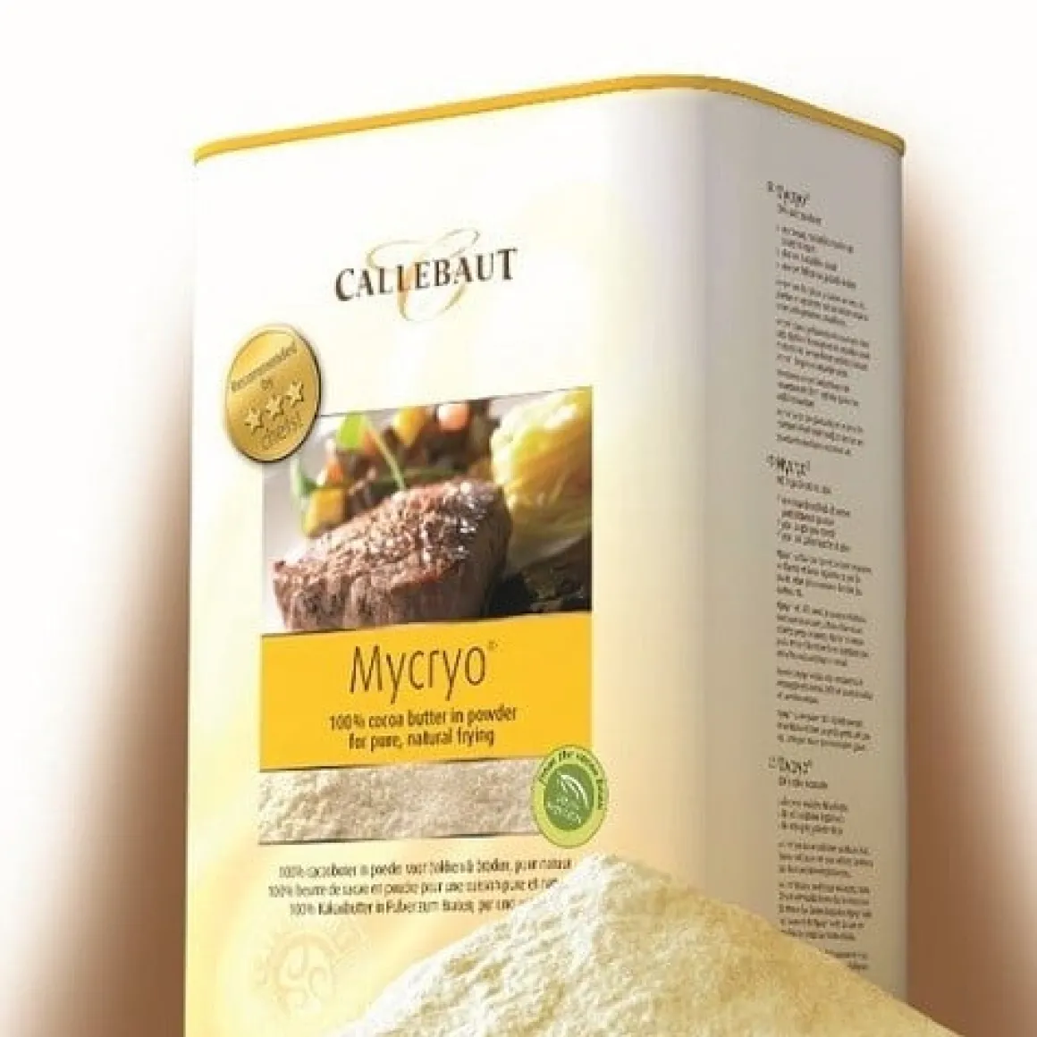 Cacaoboter in poedervorm Callebaut Mycryo® 600 gram