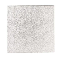 Cakedrum Zilver Vierkant 43cm