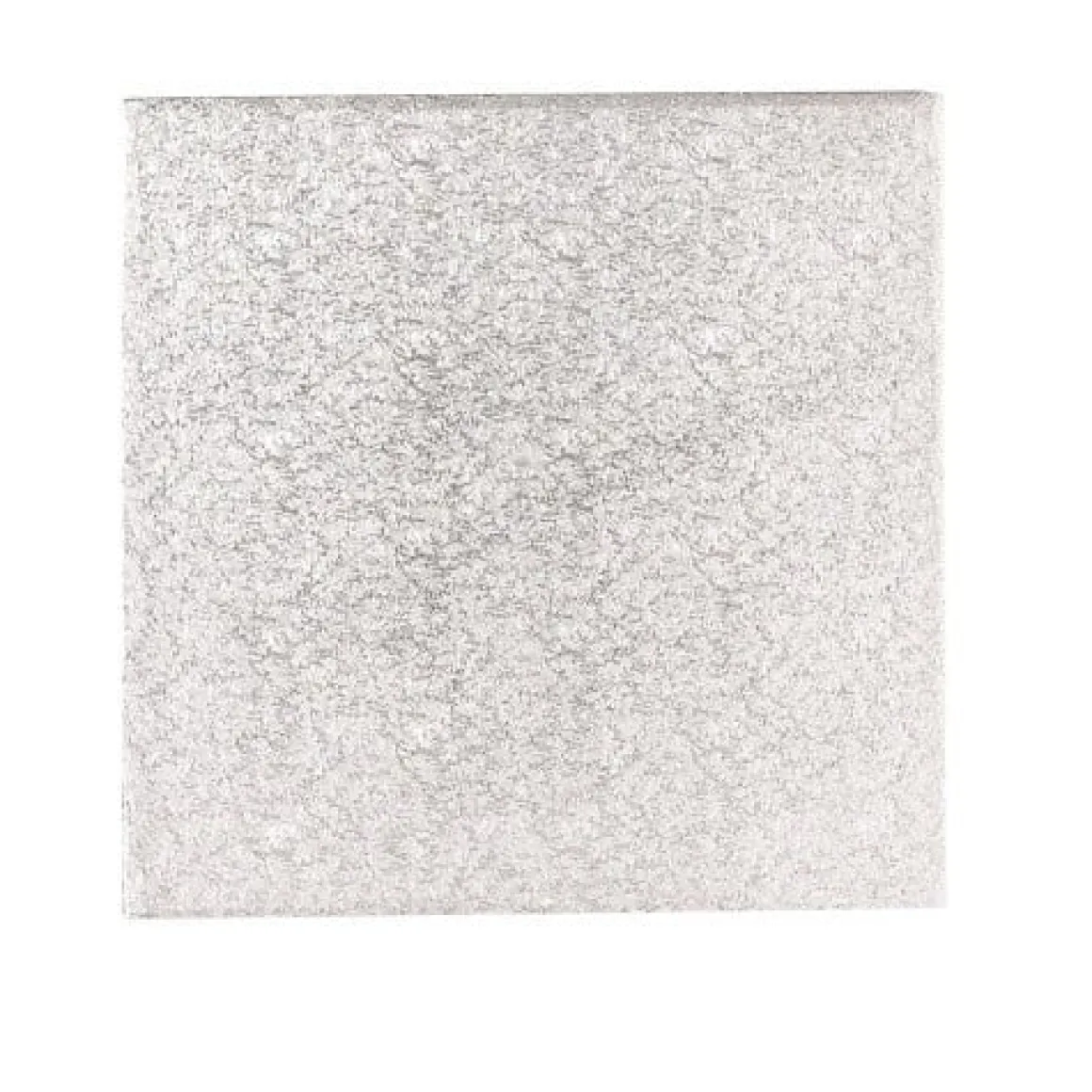 Cakedrum Zilver Vierkant 22,5cm