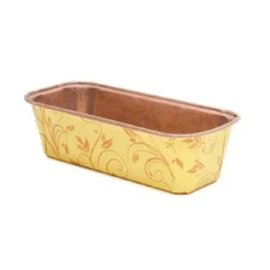 Cakevorm Karton 15,8x5,5x5,2cm Geel (per stuk)