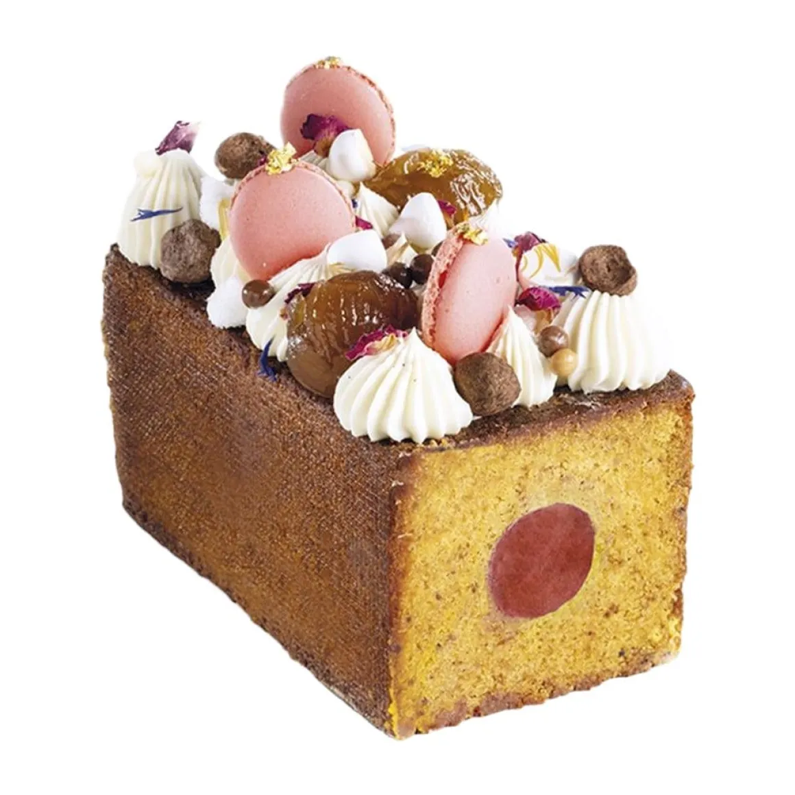 Cakevorm Travel RVS incl. Vulrol/Deksel 15x8x7cm