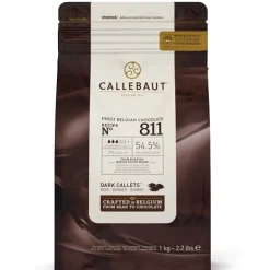 Callebaut Chocolade Callets Puur (811) 1kg