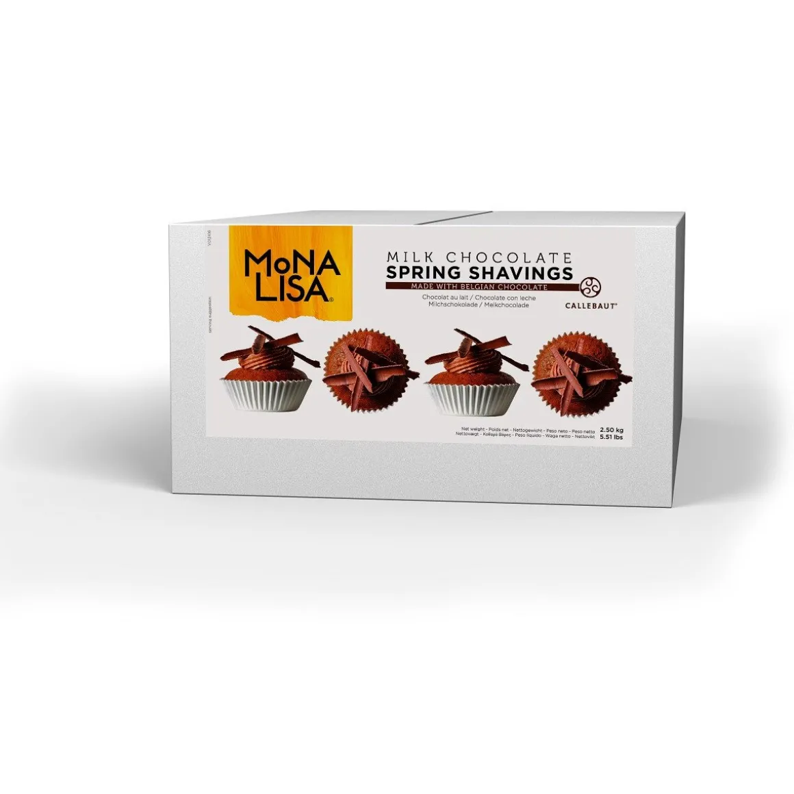 Callebaut Chocolade Schaafsel Melk 2,5kg