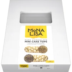 Callebaut Chocoladedecoratie Raster Rond Ø5cm 195st.