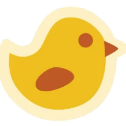 Callebaut Chocoladedecoratie Schattig Kuikentje 440st.