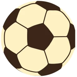 Callebaut Chocoladedecoratie Voetbal 189st
