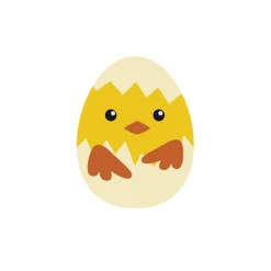 Callebaut Chocoladedecoratie Pasen Ei Kuiken 224st.