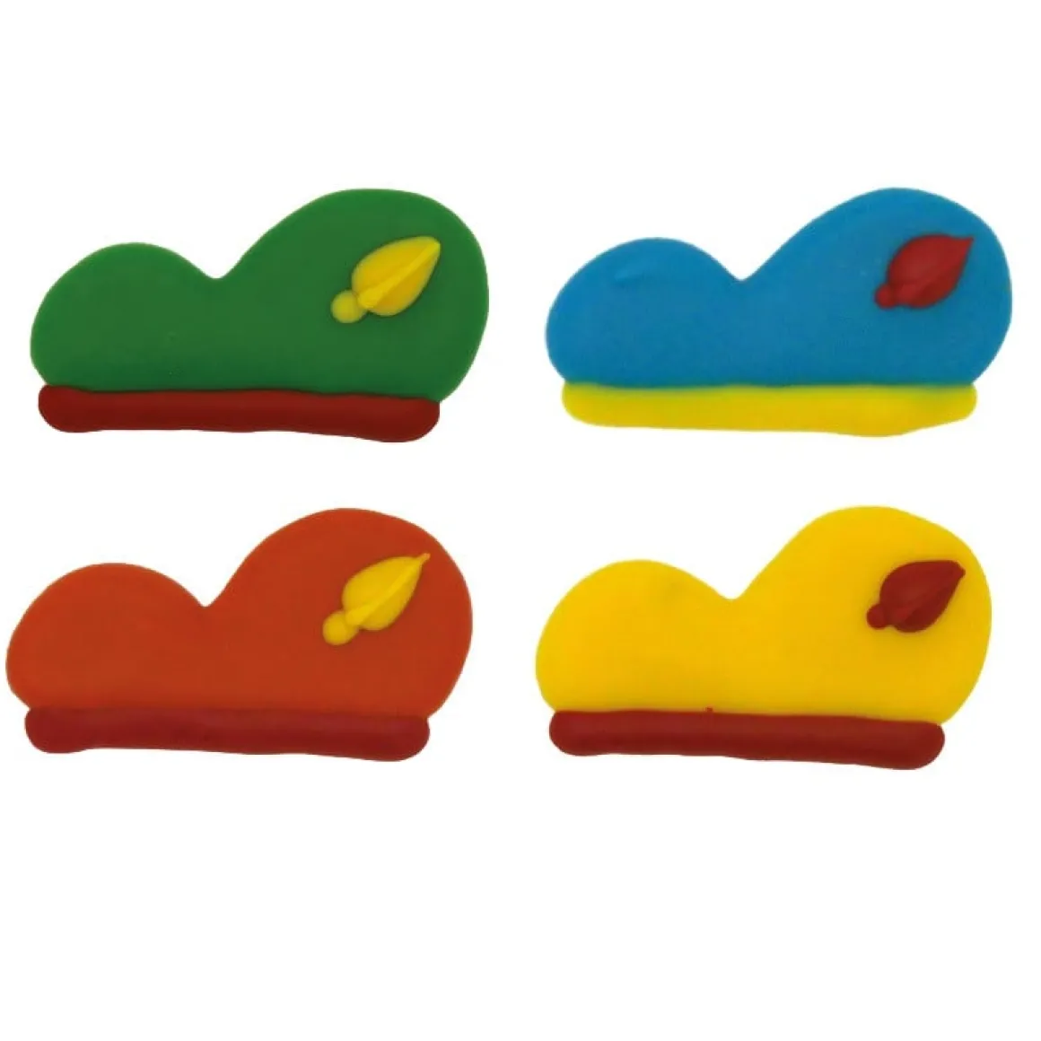 Callebaut Chocoladedecoratie Pieten Baretten 60 stuks